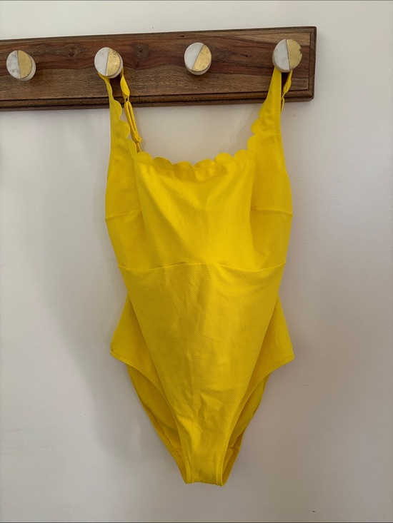 Panache Other - EUC Panache Spirit Honor Square Neck One Piece Underwire Yellow Swimsuit 34DD